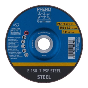 Ściernica tarczowa do zdzierania E 150-7 PSF STEEL
