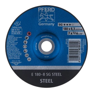 Ściernica tarczowa do zdzierania E 180-8 SG STEEL