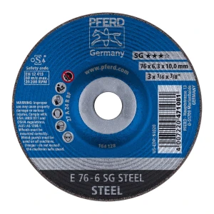 Ściernica tarczowa do zdzierania E 76-6 SG STEEL/10,0