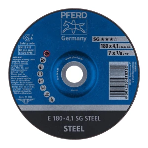 Ściernica tarczowa do zdzierania E 180-4,1 SG STEEL