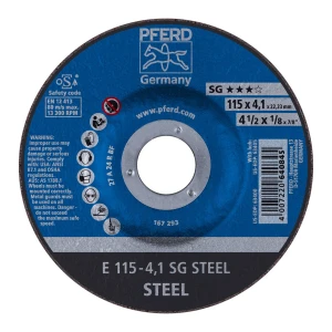Ściernica tarczowa do zdzierania E 115-4,1 SG STEEL
