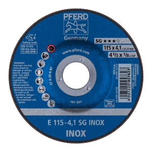 Ściernica tarczowa do zdzierania E 115-4,1 SG INOX