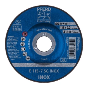 Ściernica tarczowa do zdzierania E 115-7 SG INOX