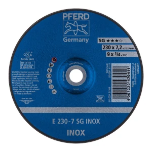 Ściernica tarczowa do zdzierania E 230-7 SG INOX