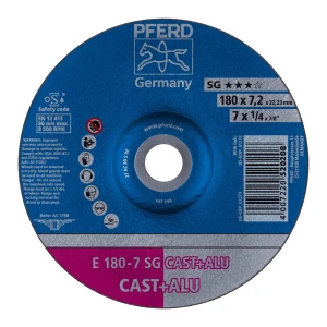 Ściernica tarczowa do zdzierania E 180-7 SG CAST+ALU