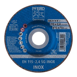 Ściernica tarczowa do cięcia EH 115-2,4 SG INOX