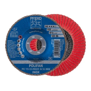 Ściernica lamelowa POLIFAN PFC 115 CO-FREEZE 36 SG INOX