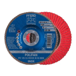 Ściernica lamelowa POLIFAN PFC 125 CO-FREEZE 36 SG INOX