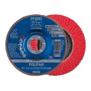 Ściernica lamelowa POLIFAN PFC 125 CO-FREEZE 50 SG INOX