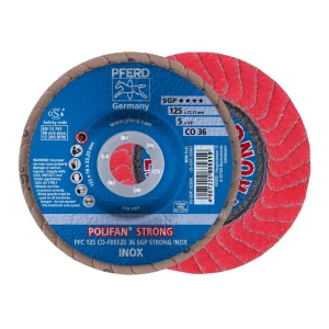 Ściernica lamelowa POLIFAN PFC 125 CO-FREEZE 36 SGP STRONG INOX