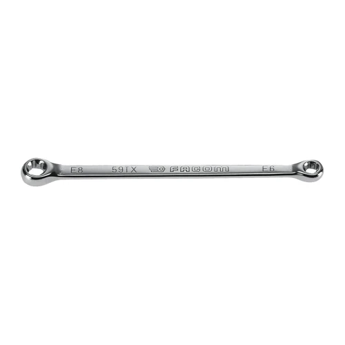 Klucz oczkowy prosty Torx 6x8