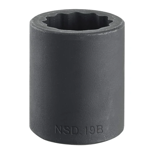 Klucz nasadowy udarowy 12-kątny 1/2" metryczny 12 mm