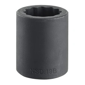 Klucz nasadowy udarowy 12-kątny 1/2" metryczny 34 mm