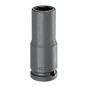 Klucz nasadowy udarowy 6-kątny 1/2" długi metryczny 24 mm