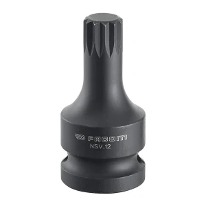 Klucz nasadowy udarowy 1/2" XZN 12