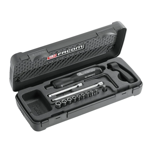 Zestawy z wkrętakiem dynamometrycznym - nasadki 1/4" A404 - 20
