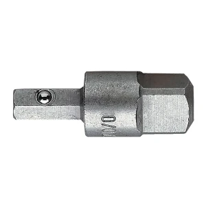 Końcówka z uchwytem do nasadek - 1/4" 22 mm
