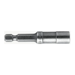 Uchwyt do końcówek krótki z pierścieniem sprężynującym 1/4" - 6,35 mm