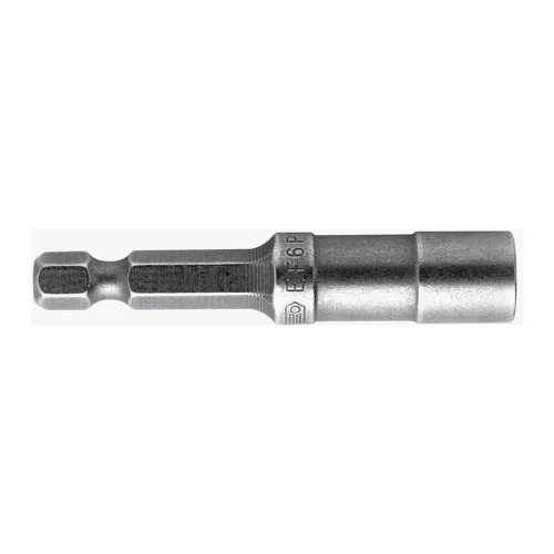 Uchwyt do końcówek krótki z pierścieniem sprężynującym 1/4" - 6,35 mm