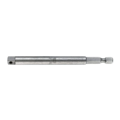 Uchwyt do nasadek długi - zabierak kwadratowy 1/4" dł. 100 mm