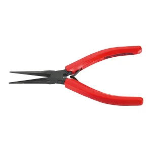 Szczypce z końcówkami półokrągłymi szczęki gładkie krótkie 160 mm