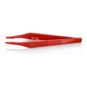 Pęseta plastikowa dł. 130 mm prosta szerokość końcówki 3,5 mm