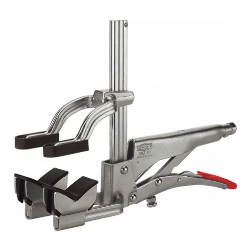 Szczypce zaciskowe spawalnicze do łączenia rur RZRO 110 mm wysięg 65 mm
