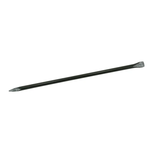 Łom długi okrągły z prostym ostrzem i zakrzywioną końcówką 1500x30mm
