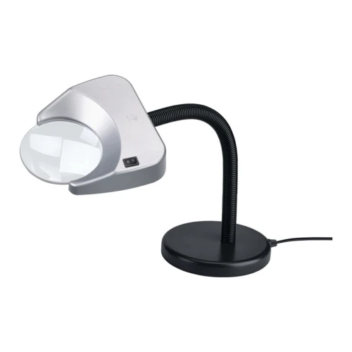 Lupa powiększająca stojąca Tech-Line powiększenie 2x LED śr. 120 mm
