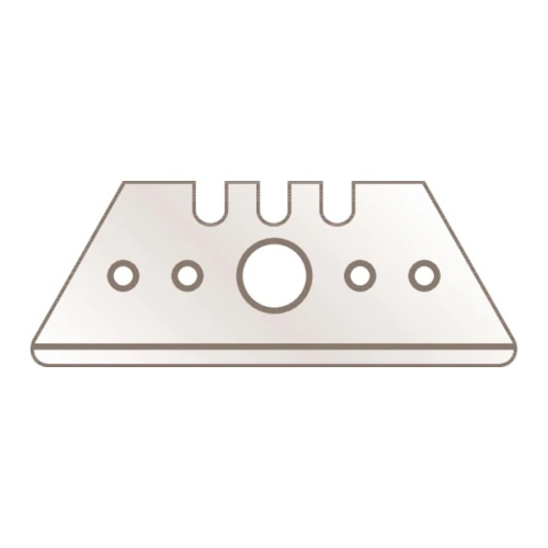 Ostrze trapezowe 65232 50,1x19x0,63mm z perforacją 10 sztuk / dyspenser