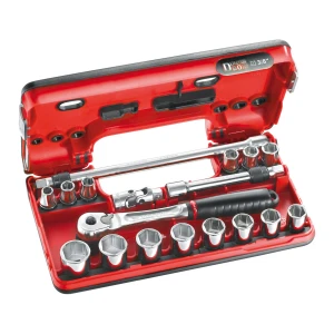 Zestaw nasadek 3/8" 6-kątnych 8-22 mm JL.DBOX500