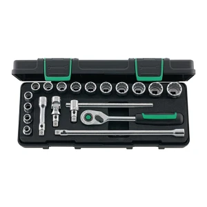 Zestaw 19 kluczy nasadowych 45/14/5i QR 3/8"