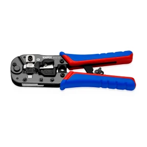 Szczypce do zagniatania złączy typu Western RJ45 8P8C 97 51 13 Knipex
