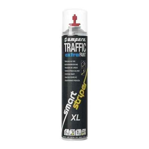 Spray do znakowania podłóg Traffic Extra Paint XL 750ml czerwony Ampere