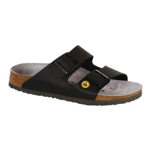 Klapki Arizona ESD rozmiar 45 czarne Birkenstock
