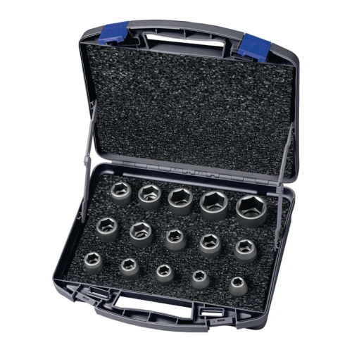 Zestaw nasadek udarowych 720 KS 15 OL 15-częściowy 1/2″ ASW