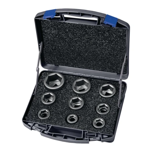 Zestaw nasadek udarowych 740 KS 9 OL 11-częściowy 3/4″ 6-kątny ASW