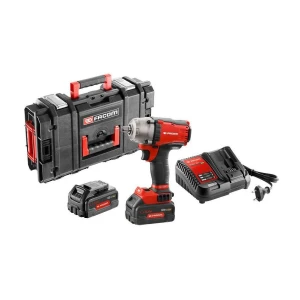 Akumulatorowy klucz udarowy 1/2" 813 Nm 18 V, 2 x akum. 5Ah, ładowarka, walizka IP65, FCF894P2-QW Facom