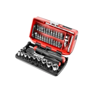 Kompaktowy zestaw bitów i nasadek 1/4" w kasecie, 7/32'' - 9/16'' R.360NANO-U1 FACOM