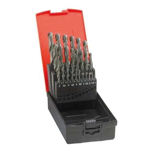 Zestaw wierteł krętych DIN338 typ N szlifowane HSS 1-5,9mm GÜHRING