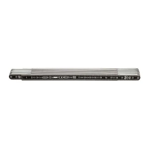Metrówka składana aluminiowa 2m x 14mm BMI