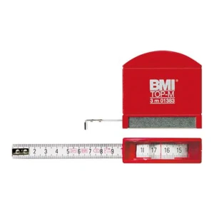 Miara zwijana kieszonkowa pull-push TOP-M 406 ze stali szlachetnej 3m BMI