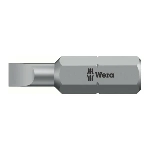 Bit płaski 0,6 x 4,5 x 25 mm, ciągliwo-twardy 800/1 Z Wera