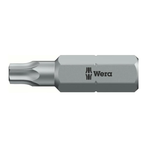 Bit 867/1 Z BO z otworem 1/4", do śrub z gniazdem TORX® BO, 27x25 mm Wera