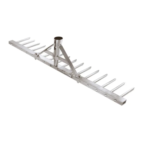 Grabie aluminiowe z 16 zębami, szerokość 620 mm Ideal