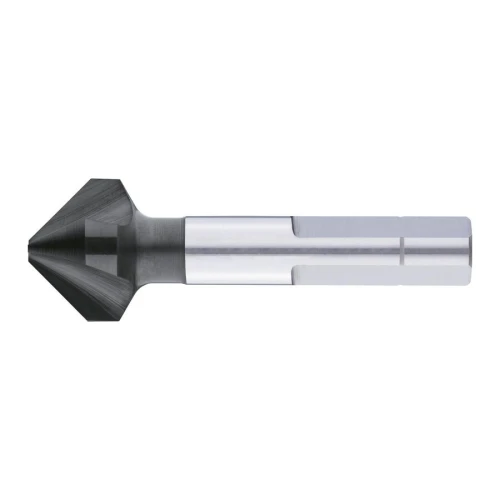 Pogłębiacz stożkowy 90° z trzpieniem, 3-stopniowy, ALUNIT 8,3 mm HSS-Co5  Maykestag