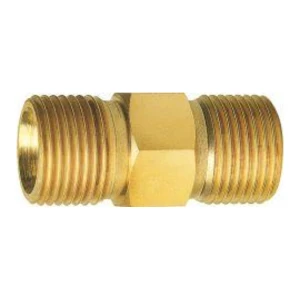 Złącze dwugwintowe G 3/8" R x G 3/8" L z mosiądzu