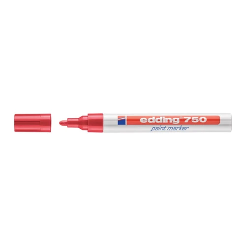 Marker lakierowy 750 żółty szer. kreski 2-4 mm końcówka okrągła