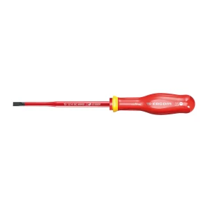 Wkrętak izolowany 1000V z ekstra cienkim grotem do śrub z rowkiem 5.5x125 mm