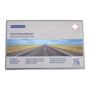 Apteczka samochodowa pierwszej pomocy plastikowa DIN 13164 Holthaus Medical